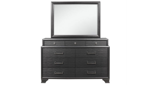 Jordyn - 5 Piece Queen Bedroom Set - Gray