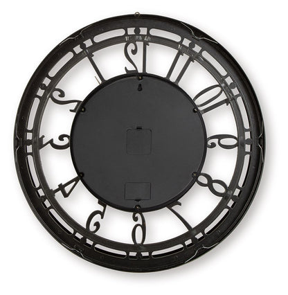 Gilover - Wall Clock - Champagne Finish