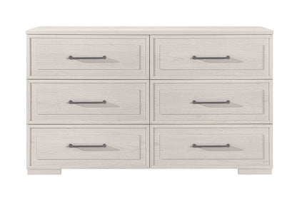Clara - 5 Piece Full Bedroom Set (Bed, Dresser & Mirror, Nightstand, Chest) - Beige