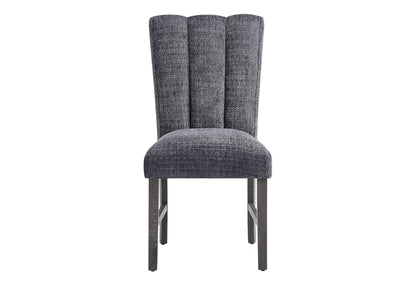 D5473 - 9 Piece Dining Room Set (Bar Table And 8 Bar Stools) - Black / Gray