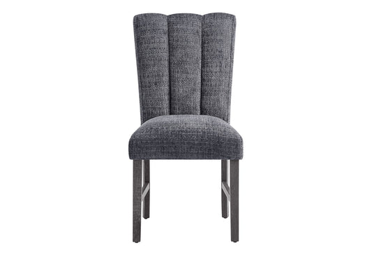 D5473 - 9 Piece Dining Room Set (Bar Table And 8 Bar Stools) - Black / Gray