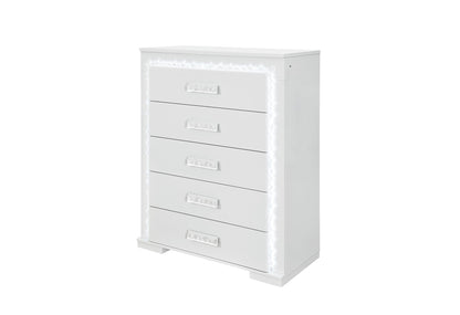 Naomi - Chest With LED - Silver