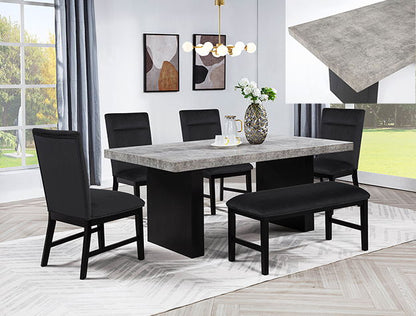 SEBASTIAN DINING GROUP BLACK