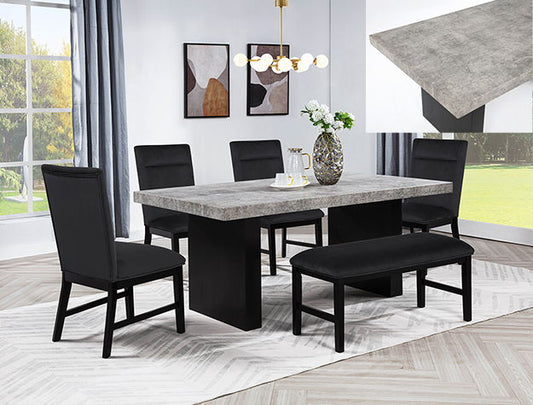 SEBASTIAN DINING GROUP BLACK