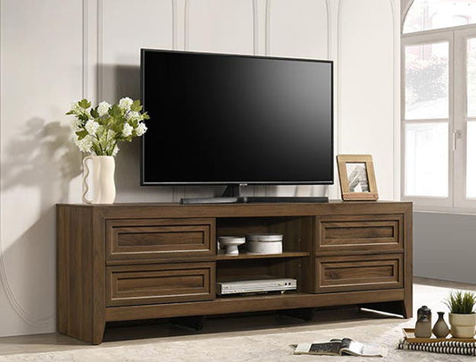 LORRAINE TV STAND BROWN