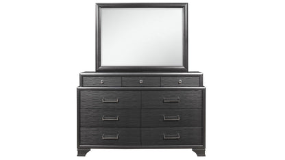 Jordyn - 5 Piece Queen Bedroom Set - Gray