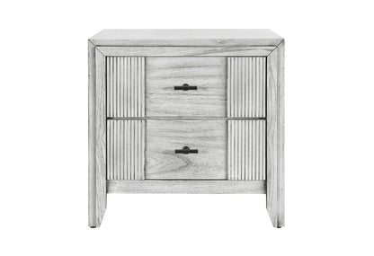 Elsie - 5 Piece King Bedroom Set - Light Gray