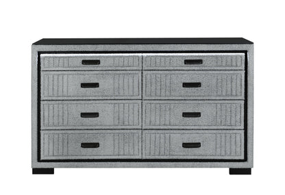 Isabella - Dresser With LED - Gray