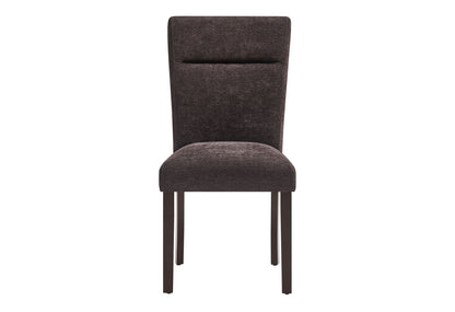 D8212 - 5 Piece Dining Room Set (Dining Table With 4 Dining Chairs) - Dark Brown