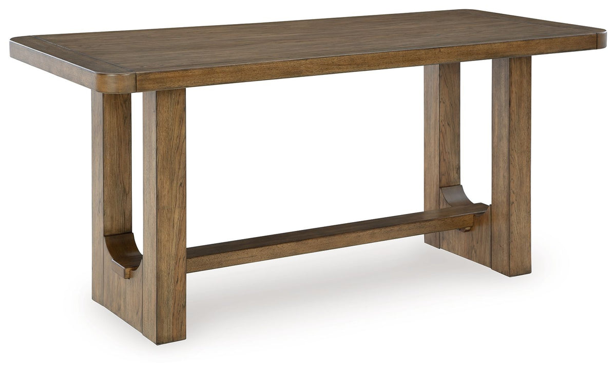Cabalynn - Rectangular Dining Room Counter Table Set