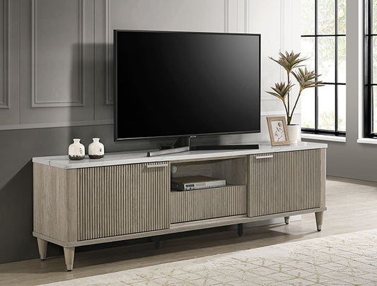 BRITANY TV STAND DRIFT WOOD COLOR